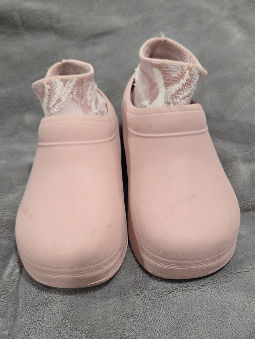 Skechers Foamies Soft Pink Slip-On Clogs